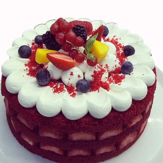 Ovalette Red Cake Backmischung Biscuit / Sponge Cake 3 kg - 023-100 - Katsan Gıda